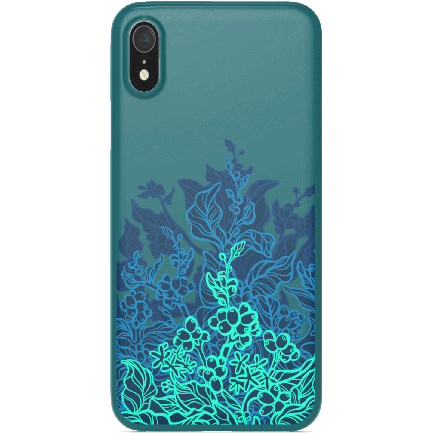 Blue Floral iPhone XR - BIO Case