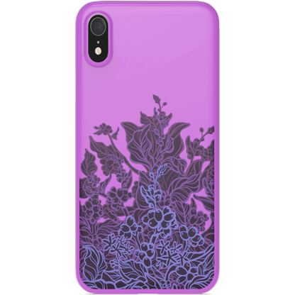 Purple Floral iPhone XR - BIO Case